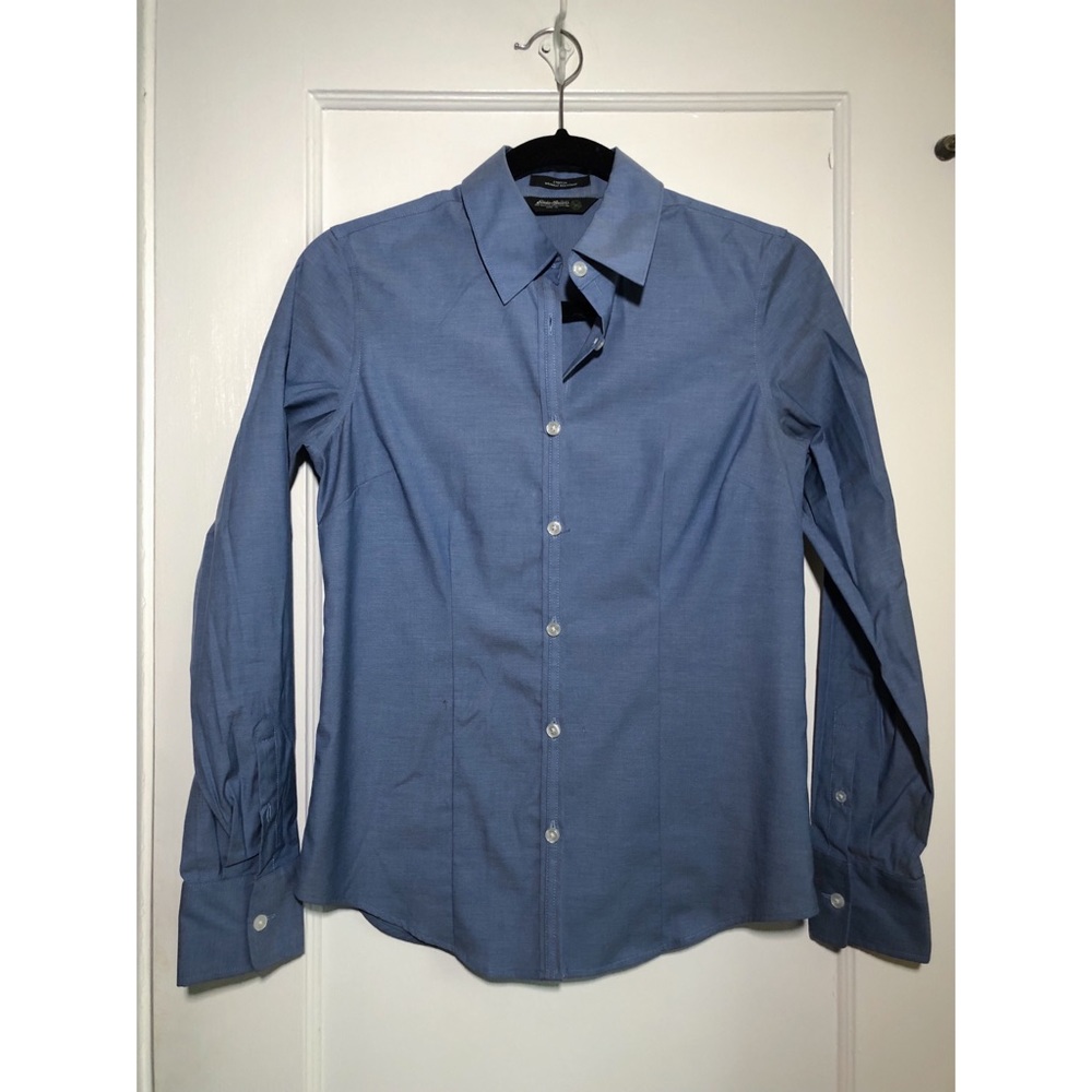 Eddie Bauer wrinkle resistant Oxford shirt